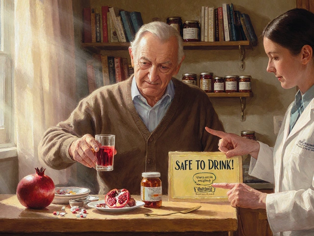 Pomegranate Juice and Medications: What You Really Need to Know About CYP Interactions